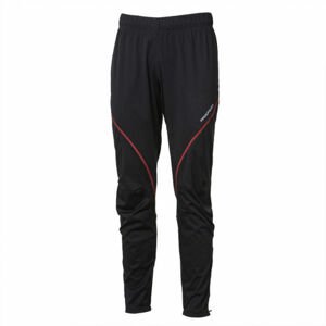 PROGRESS PENGUIN MAN Pánské zimní elastické kalhoty, černá, veľkosť XXL