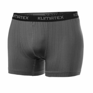 Klimatex BAX Pánské boxerky, Tmavě šedá,Černá, velikost