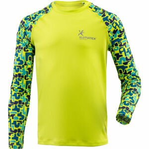 Klimatex TAIKA Dětské funkční běžecké triko, Žlutá,Šedá,Modrá, velikost 134