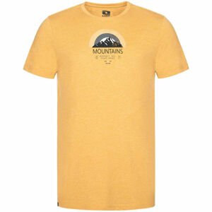 Loap BEMOL Pánské triko, Žlutá,Černá, velikost S