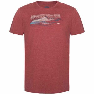 Loap BEAMER Pánské triko, červená, velikost XL