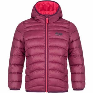 Loap INOY Dětská zimní bunda, růžová, velikost 122-128
