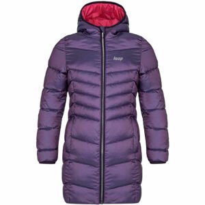 Loap IDUZIE Dívčí zimní kabát, fialová, velikost 112-116