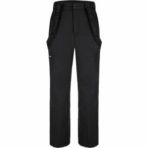 Loap FLOCKY Pánské lyžařské kalhoty, černá, veľkosť L