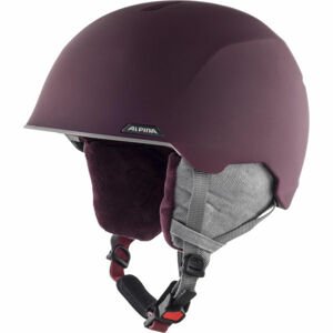 Alpina Sports ALBONA CASSIS Lyžařská helma, vínová, velikost (57 - 61)