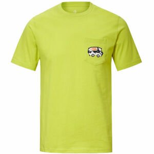 Converse SCOOBY X CONVERSE FASHION S/S TEE Žlutá M - Pánské tričko