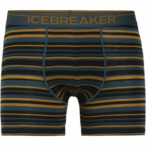 Icebreaker ANATOMICA BOXERS Pánské volnočasové boxerky, tmavě šedá, velikost XL