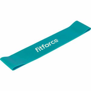 Fitforce EXEBAND LOOP MEDIUM Posilovací guma, tyrkysová, veľkosť UNI