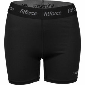 Fitforce SOLTE Dámské fitness šortky, Černá,Šedá, velikost M