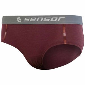 Sensor MERINO AIR Dámské kalhotky, vínová, velikost M