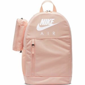 Nike ELEMENTAL BACKPACK Dětský batoh, lososová, velikost UNI