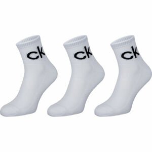 Calvin Klein MEN QUARTER 3P LOGO JASON  UNI - Pánské ponožky