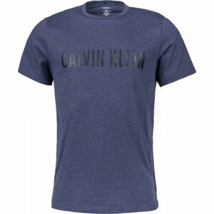 Calvin Klein S/S CREW NECK Pánské tričko, Modrá, velikost M