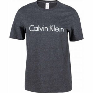 Calvin Klein S/S CREW NECK Dámské tričko, tmavě šedá, velikost M