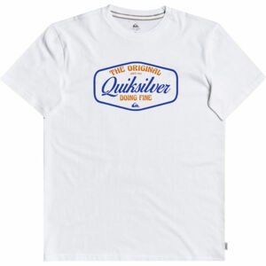 Quiksilver CUT TO NOW SS Pánské triko, bílá, velikost XXL