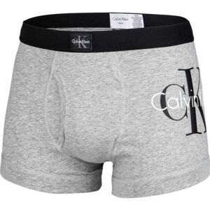 Calvin Klein TRUNK Pánské boxerky, šedá, velikost M