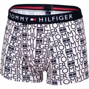 Tommy Hilfiger TRUNK PRINT Bílá M - Pánské boxerky