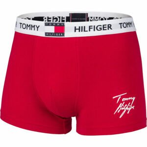 Tommy Hilfiger TRUNK PRINT Červená L - Pánské boxerky