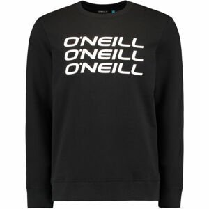 O'Neill TRIPLE STACK CREW SWEATSHIRT Černá M - Pánská mikina