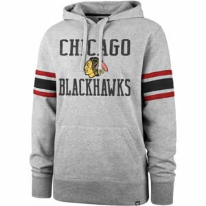 47 NHL CHICAGO BLACKHAWKS DOUBLE BLOCK SLEEVE STRIPE HOOD  XL - Mikina