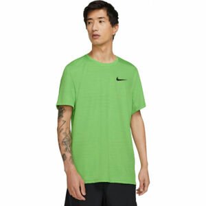 Nike DRI-FIT SUPERSET Pánské tréninkové tričko, Zelená,Černá, velikost S