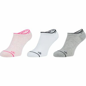 Calvin Klein WOMENS 3PK NO SHOW ATHLEISURE REESE Dámské ponožky, mix, veľkosť UNI