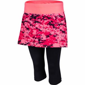 Lotto SPEEDRUN W IV SKIRT + LEGGING MID PL Dámská sukně s legínami, růžová, velikost XL