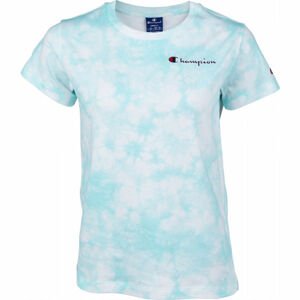 Champion CREWNECK T-SHIRT Dámské tričko, světle modrá, velikost XS