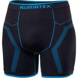 Klimatex MARTON Pánské funkční bezešvé boxerky, černá, velikost L