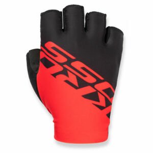 Kross RACE SHORT 2.0 Cyklistické rukavice, červená, velikost M