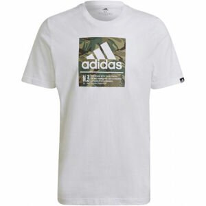 adidas CMO TEE Pánské tričko, bílá, velikost L