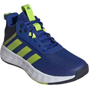 adidas OWNTHEGAME 2.0 K Dětská basketbalová obuv, modrá, velikost 37 1/3