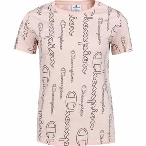 Champion CREWNECK T-SHIRT Dámské tričko, růžová, veľkosť M