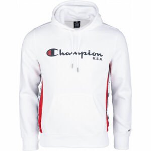 Champion HOODED SWEATSHIRT Pánská mikina, Bílá,Červená,Černá, velikost L