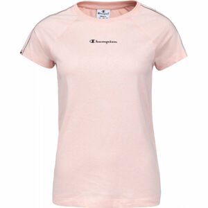 Champion CREWNECK T-SHIRT Dámské tričko, Růžová, velikost S