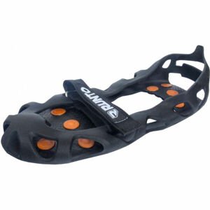 Runto NESMEK Gumové protiskluzové návleky na boty s kovovými hroty a stahováním na suchý zip, černá, velikost M