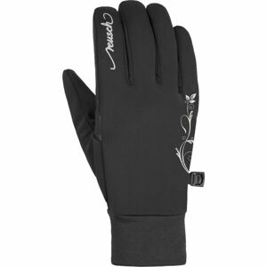 Reusch SASKIA TOUCH-TEC Dámské zimní rukavice, černá, velikost 6