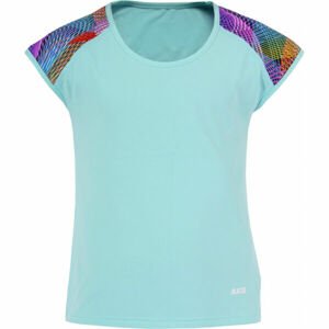 Axis FITNESS T-SHIRT GIRL Dívčí fitness triko, světle modrá, velikost 116