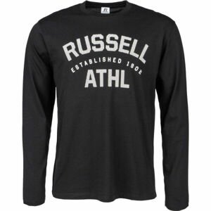 Russell Athletic L/S CREWNECK TEE SHIRT Pánské tričko, Černá, velikost L