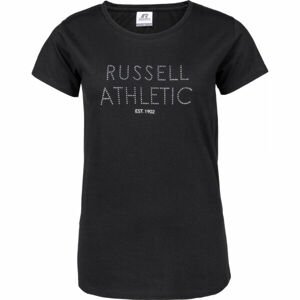 Russell Athletic S/S TEE Dámské tričko, černá, velikost L