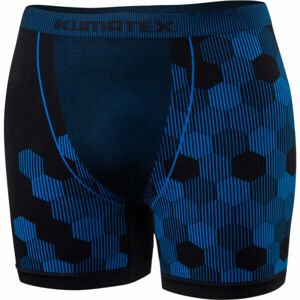 Klimatex DIXI Pánské bezešvé boxerky, Modrá,Černá, velikost S/M