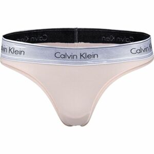 Calvin Klein THONG Béžová M - Dámská tanga