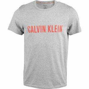 Calvin Klein S/S CREW NECK Pánské tričko, šedá, velikost S