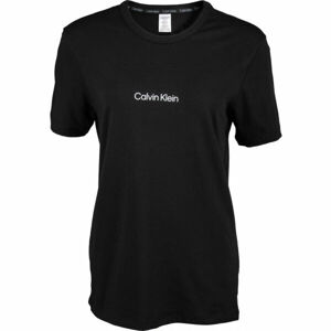 Calvin Klein S/S CREW NECK Dámské tričko, černá, veľkosť L