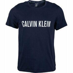 Calvin Klein S/S CREW NECK Pánské tričko, tmavě modrá, velikost S