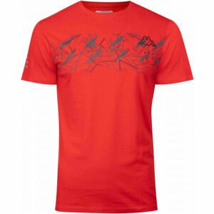 Kappa LOGO MARES Pánské triko, červená, velikost XXL