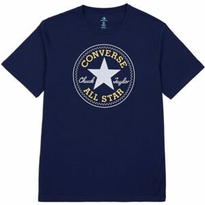 Converse CHUCK PATCH TEE Pánské triko, Tmavě modrá, velikost M