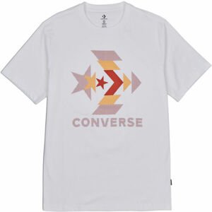 Converse ZOOMED IN GRAPPHIC TEE Bílá M - Pánské tričko