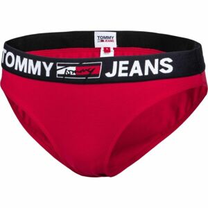 Tommy Hilfiger BIKINI Dámské kalhotky, červená, veľkosť XS