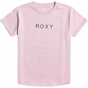 Roxy EPIC AFTERNOON WORD Růžová S - Dámské tričko